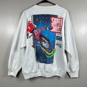 1991 Vintage Supercross Sweatshirt x Camel x Coors Light Hugger Size Medium